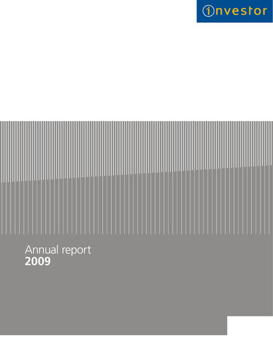 Thumbnail Investor AB Annual Report 2009