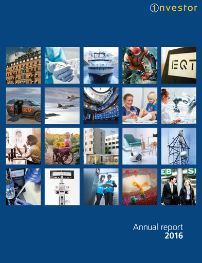Thumbnail Investor AB Annual Report 2016