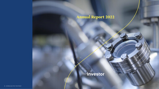 Thumbnail Investor AB Annual Report 2022