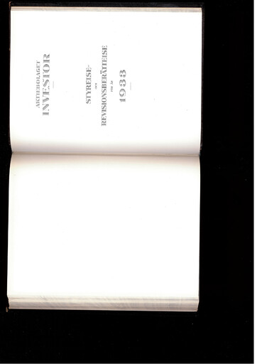 Thumbnail Investor AB Annual Report 1933