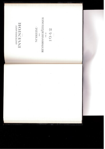 Thumbnail Investor AB Annual Report 1942