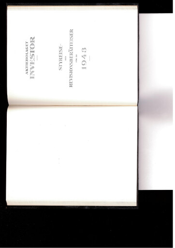 Thumbnail Investor AB Annual Report 1943