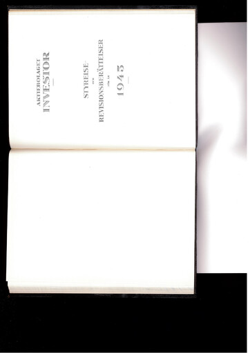 Thumbnail Investor AB Annual Report 1945