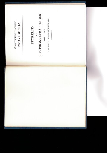 Thumbnail Investor AB Annual Report 1946