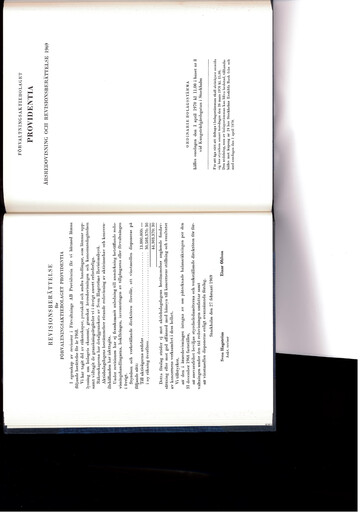 Thumbnail Investor AB Annual Report 1969