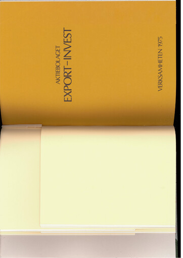 Thumbnail Investor AB Annual Report 1975