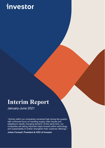 Thumbnail Investor AB Half-year Report 2021-h1
