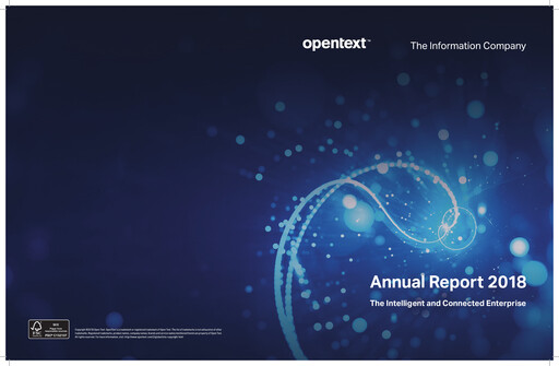 Thumbnail OpenText Annual Report 2018