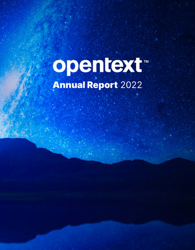 Thumbnail OpenText Annual Report 2022