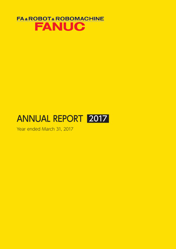 Thumbnail Fanuc Annual Report 2017