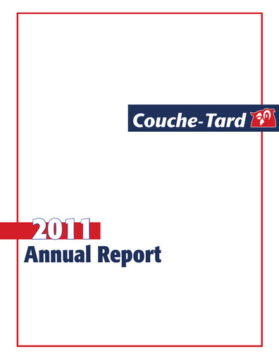 Thumbnail Alimentation Couche-Tard
 Annual Report 2011