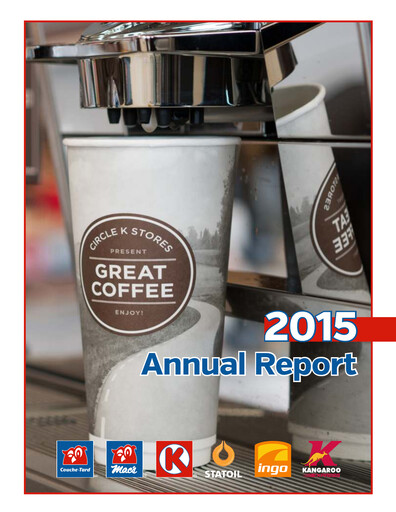 Thumbnail Alimentation Couche-Tard
 Annual Report 2015
