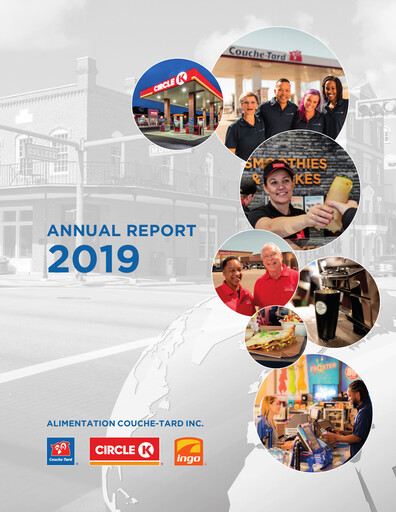 Thumbnail Alimentation Couche-Tard
 Annual Report 2019