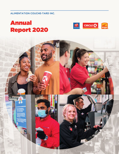 Thumbnail Alimentation Couche-Tard
 Annual Report 2020