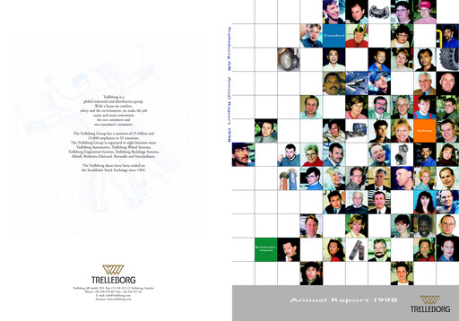 Thumbnail Trelleborg AB Annual Report 1998