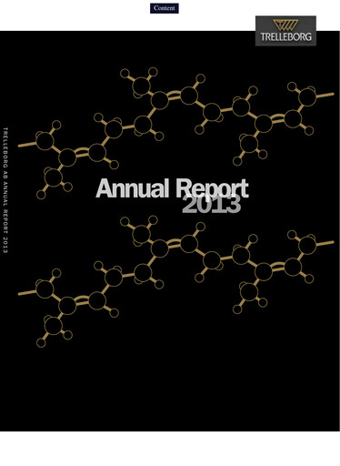 Thumbnail Trelleborg AB Annual Report 2013