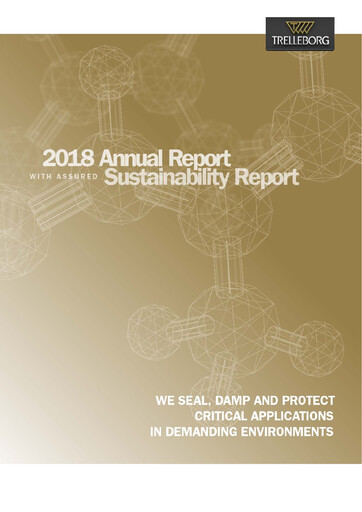 Thumbnail Trelleborg AB Annual Report 2018