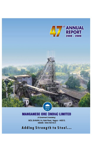 Thumbnail MOIL Annual Report 2008-2009