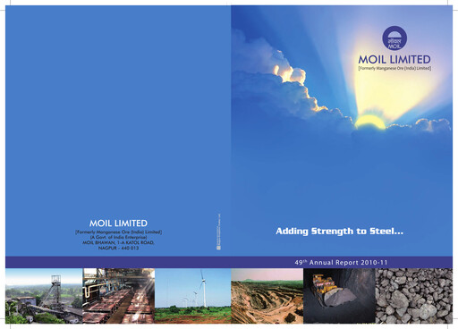 Thumbnail MOIL Annual Report 2010-2011