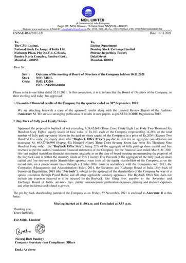 Thumbnail MOIL Quarterly Report 2021-q2