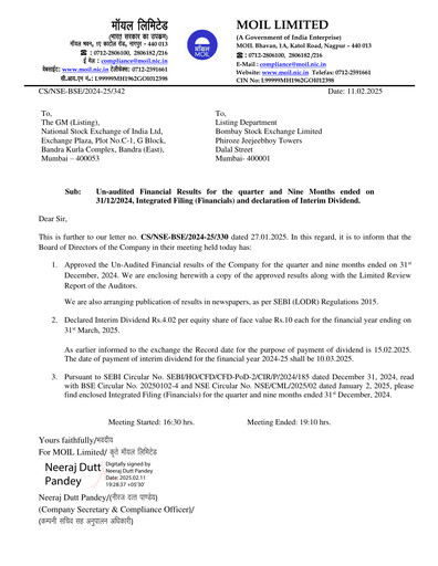 Thumbnail MOIL Quarterly Report 2024-q3