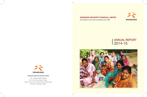 Vorschaubild Spandana Sphoorty Financial Jahresbericht 2014-2015