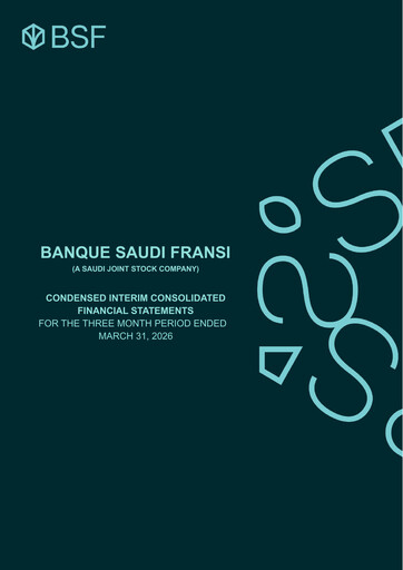 Thumbnail Banque Saudi Fransi Financial Statement 2026-q1