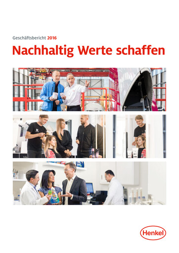 Thumbnail Henkel Annual Report 2016