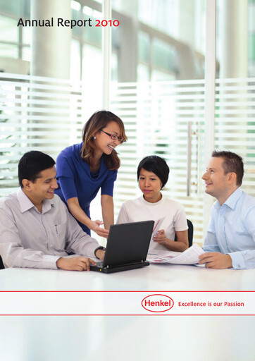 Thumbnail Henkel Annual Report 2010
