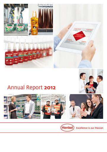 Thumbnail Henkel Annual Report 2012