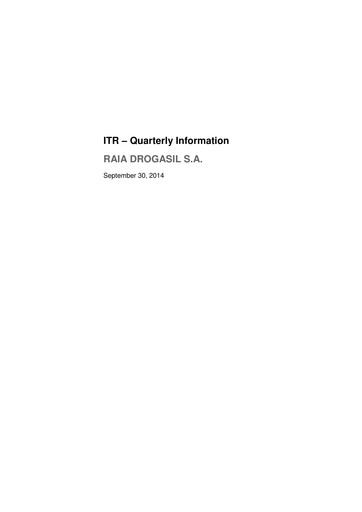 Thumbnail RaiaDrogasil Financial Statement 2014-q3