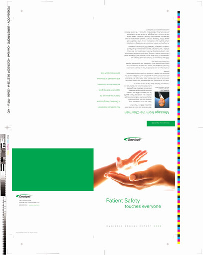Vorschaubild Omnicell
 Jahresbericht 2006
