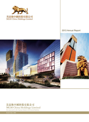 Thumbnail MGM China Holdings Annual Report 2013