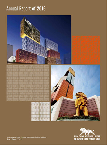 Thumbnail MGM China Holdings Annual Report 2016