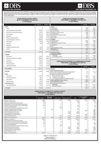 Thumbnail DBS Group Half-year Report 2013-h1