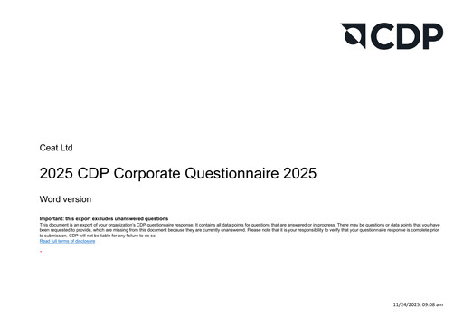 Vorschaubild CEAT ESG-Bericht 2024-2025