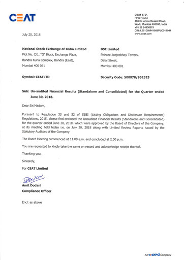 Thumbnail CEAT Quarterly Report 2018-q1