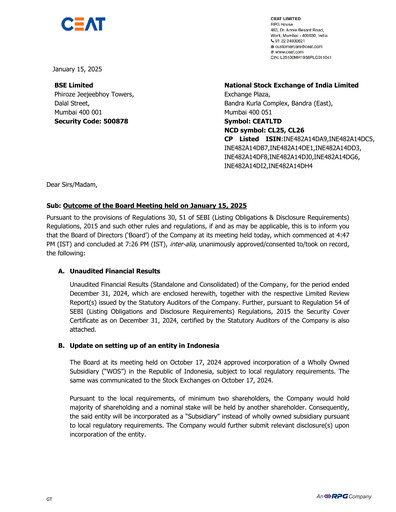 Thumbnail CEAT Quarterly Report 2024-q3