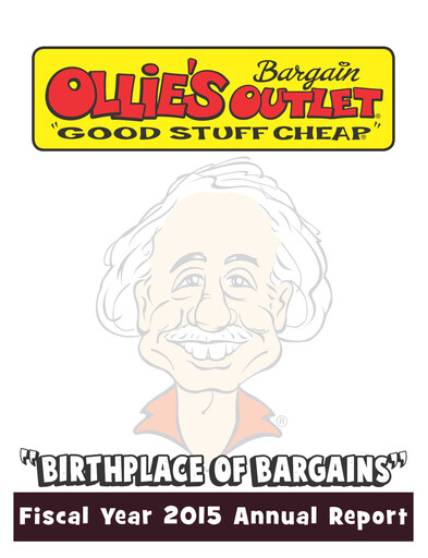 Vorschaubild Ollie's Bargain Outlet
 Jahresbericht 2015