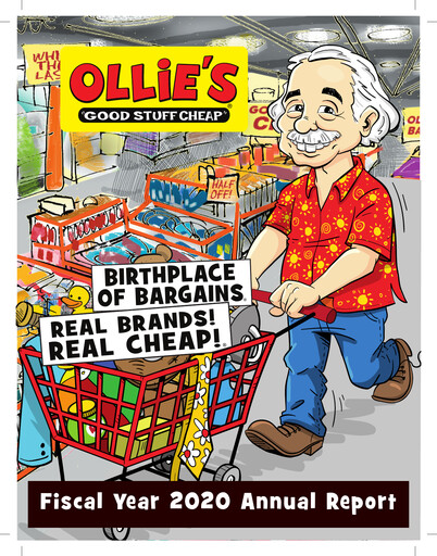 Vorschaubild Ollie's Bargain Outlet
 Jahresbericht 2020