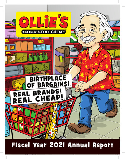 Vorschaubild Ollie's Bargain Outlet
 Jahresbericht 2021