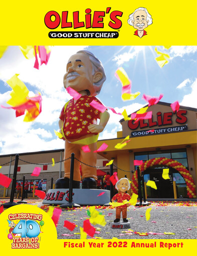 Vorschaubild Ollie's Bargain Outlet
 Jahresbericht 2022