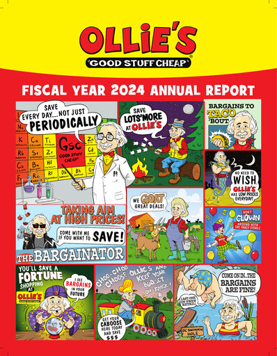 Vorschaubild Ollie's Bargain Outlet
 Jahresbericht 2024