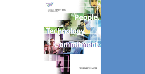 Vorschaubild Tokyo Electron Jahresbericht 2001