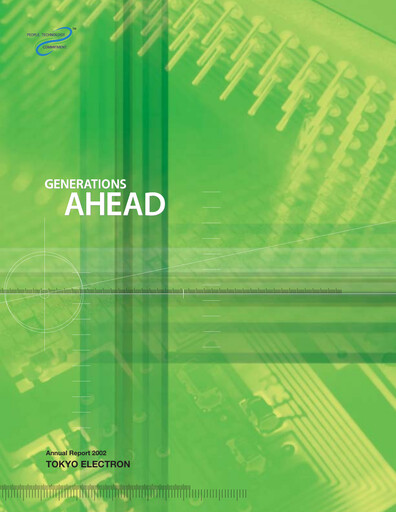Vorschaubild Tokyo Electron Jahresbericht 2002