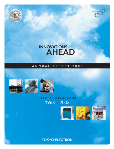 Vorschaubild Tokyo Electron Jahresbericht 2003