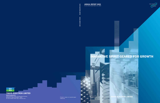 Vorschaubild Tokyo Electron Jahresbericht 2005