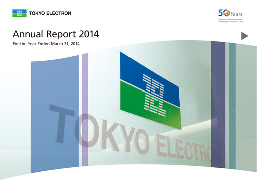 Vorschaubild Tokyo Electron Jahresbericht 2014