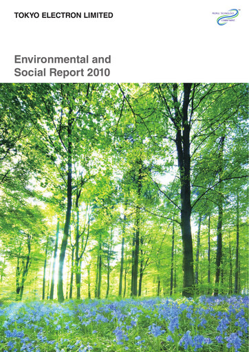 Vorschaubild Tokyo Electron Nachhaltigkeitsbericht 2010