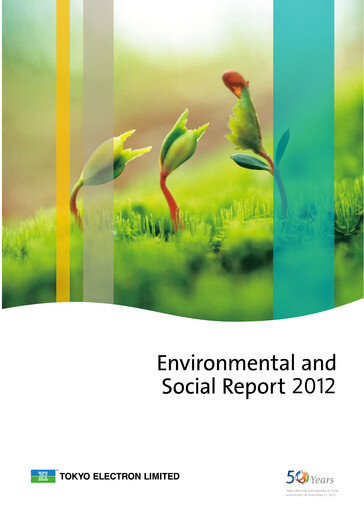 Vorschaubild Tokyo Electron Nachhaltigkeitsbericht 2012